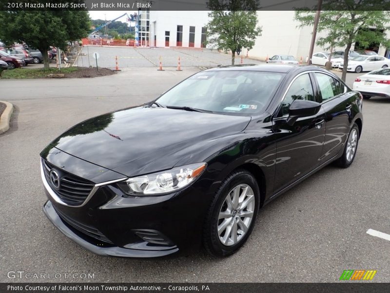 Jet Black Mica / Black 2016 Mazda Mazda6 Sport