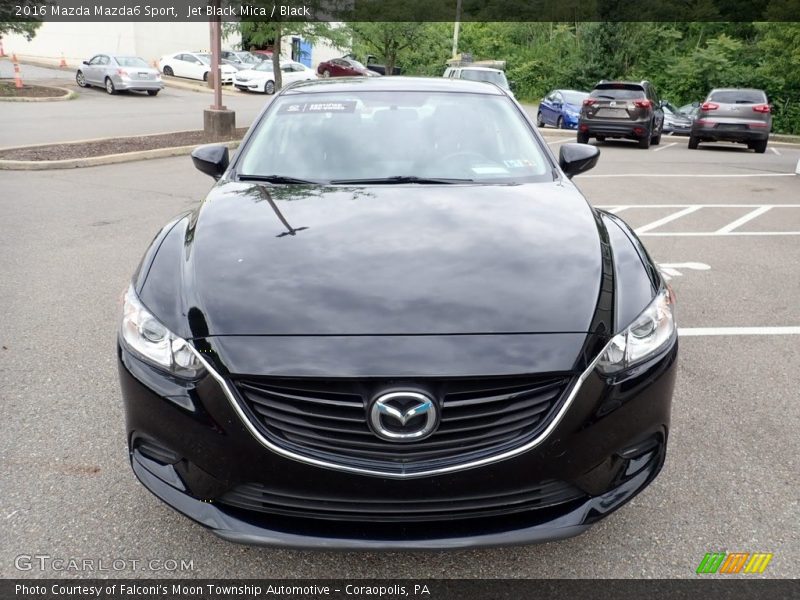 Jet Black Mica / Black 2016 Mazda Mazda6 Sport