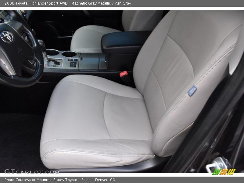 Magnetic Gray Metallic / Ash Gray 2008 Toyota Highlander Sport 4WD