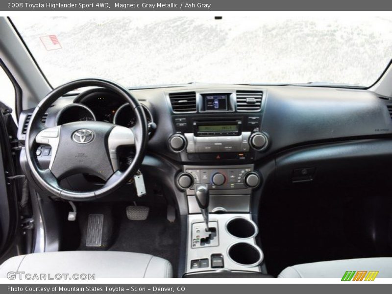 Magnetic Gray Metallic / Ash Gray 2008 Toyota Highlander Sport 4WD
