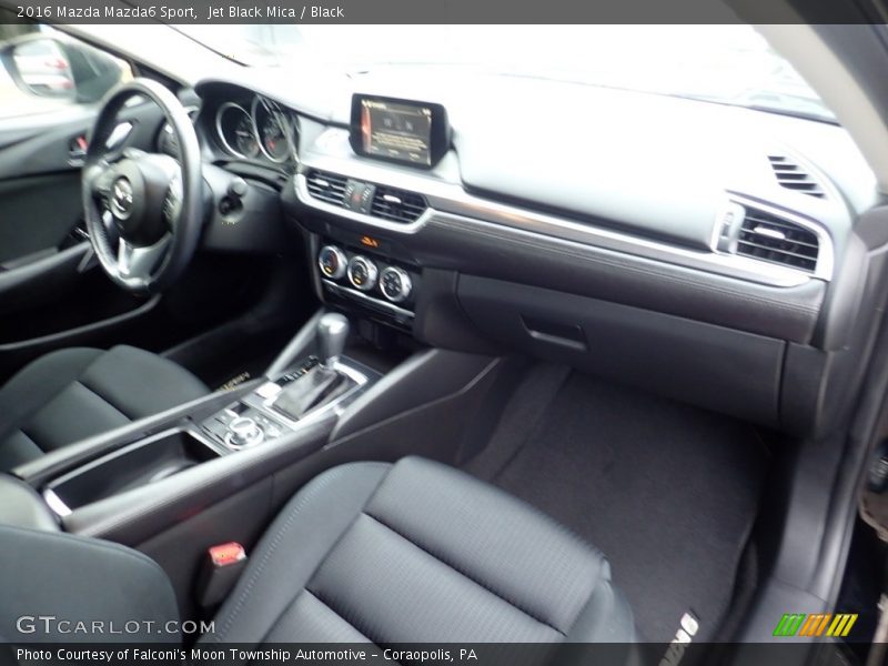 Jet Black Mica / Black 2016 Mazda Mazda6 Sport