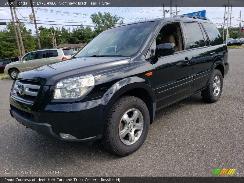 Nighthawk Black Pearl / Gray 2006 Honda Pilot EX-L 4WD