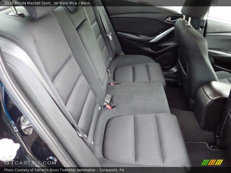 Jet Black Mica / Black 2016 Mazda Mazda6 Sport