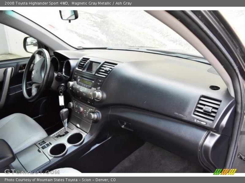 Magnetic Gray Metallic / Ash Gray 2008 Toyota Highlander Sport 4WD