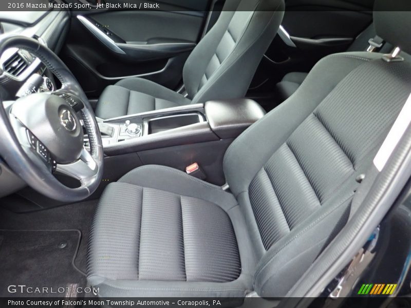 Jet Black Mica / Black 2016 Mazda Mazda6 Sport