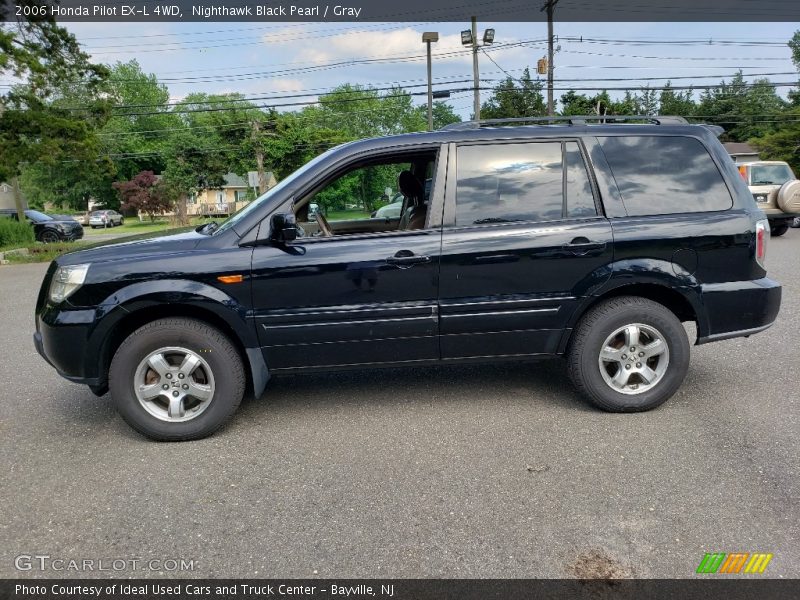 Nighthawk Black Pearl / Gray 2006 Honda Pilot EX-L 4WD