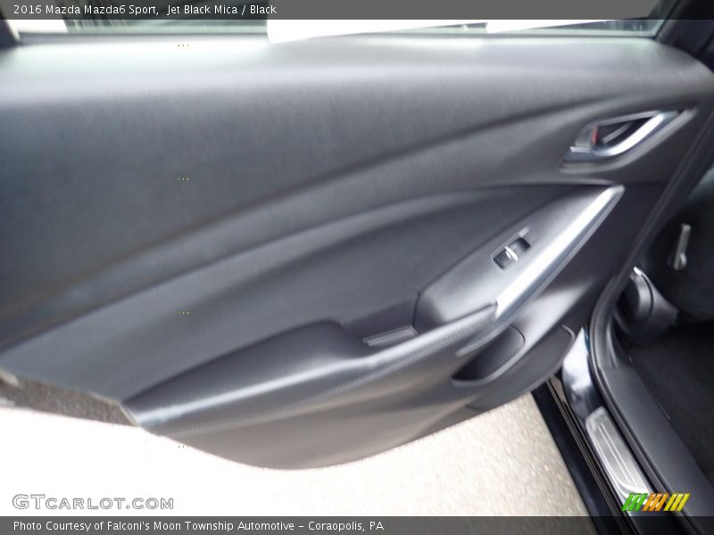 Jet Black Mica / Black 2016 Mazda Mazda6 Sport