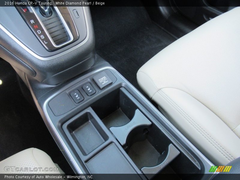 White Diamond Pearl / Beige 2016 Honda CR-V Touring