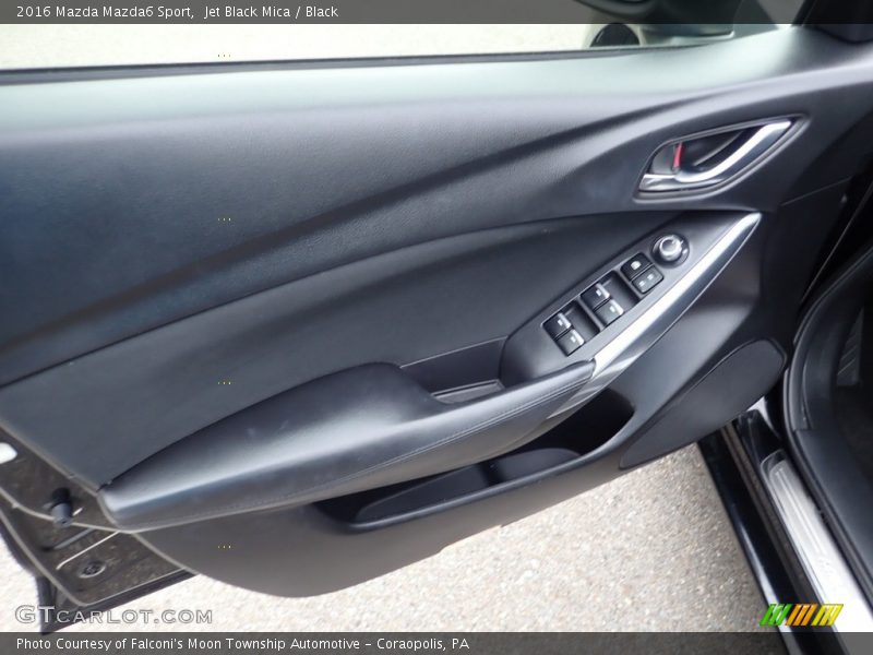 Jet Black Mica / Black 2016 Mazda Mazda6 Sport