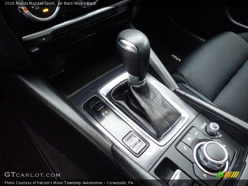 Jet Black Mica / Black 2016 Mazda Mazda6 Sport