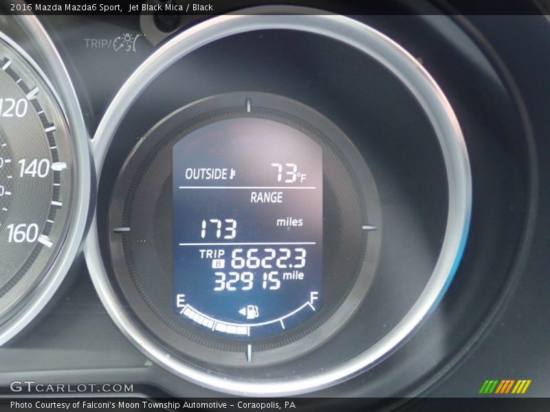 Jet Black Mica / Black 2016 Mazda Mazda6 Sport