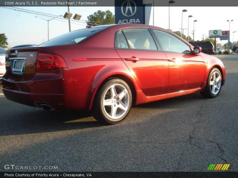 Redondo Red Pearl / Parchment 2006 Acura TL 3.2