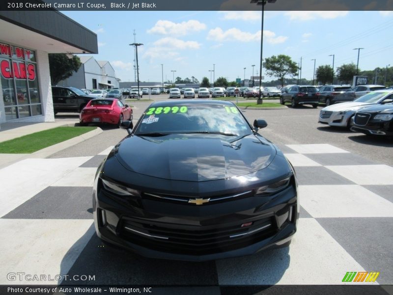 Black / Jet Black 2018 Chevrolet Camaro LT Coupe