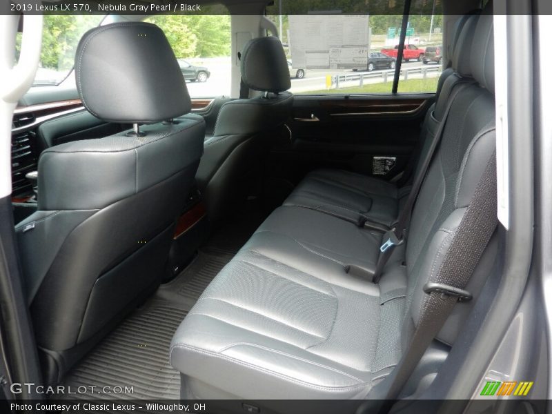 Nebula Gray Pearl / Black 2019 Lexus LX 570