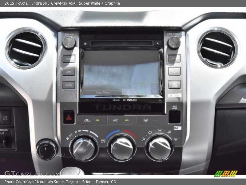 Super White / Graphite 2019 Toyota Tundra SR5 CrewMax 4x4