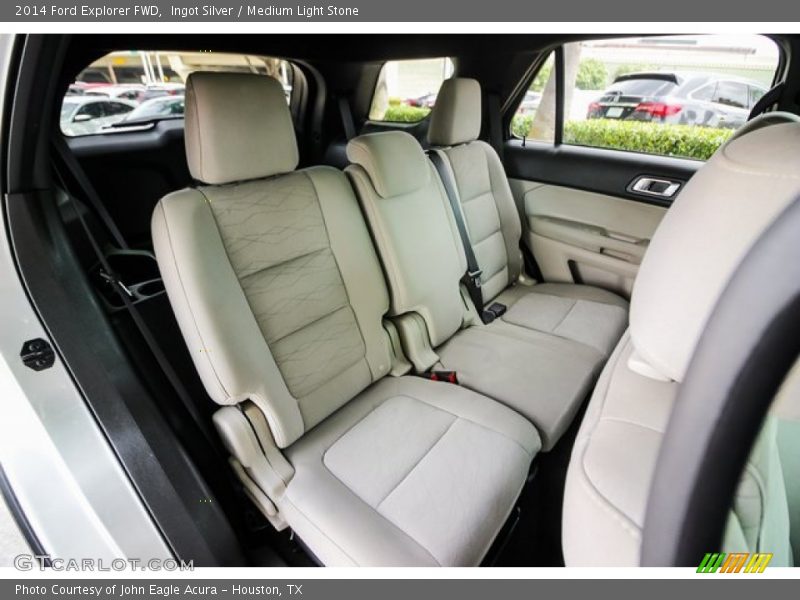Ingot Silver / Medium Light Stone 2014 Ford Explorer FWD