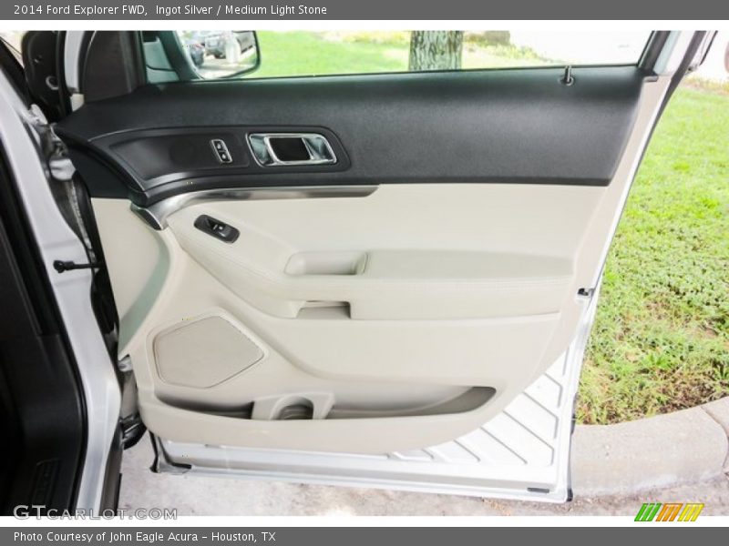 Ingot Silver / Medium Light Stone 2014 Ford Explorer FWD