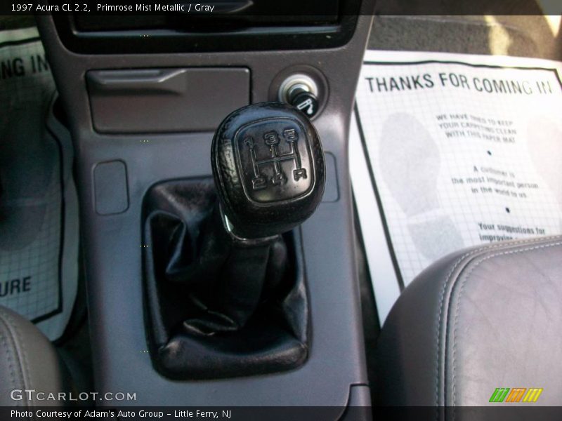 Primrose Mist Metallic / Gray 1997 Acura CL 2.2