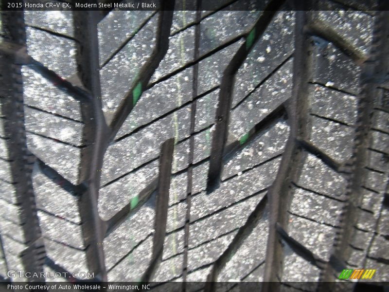 Modern Steel Metallic / Black 2015 Honda CR-V EX