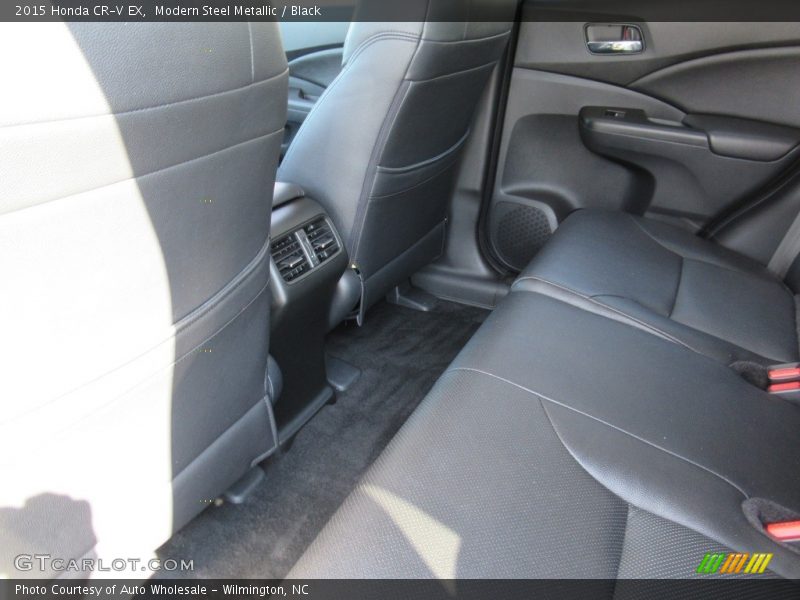 Modern Steel Metallic / Black 2015 Honda CR-V EX