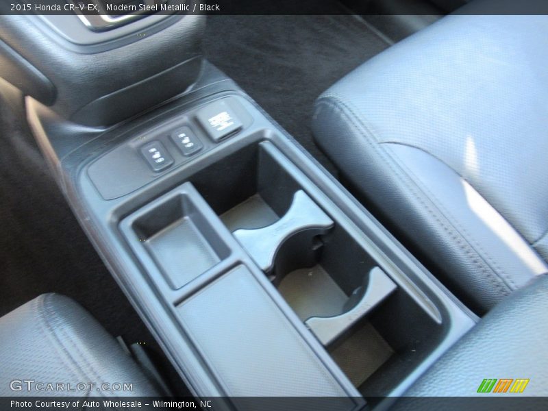 Modern Steel Metallic / Black 2015 Honda CR-V EX