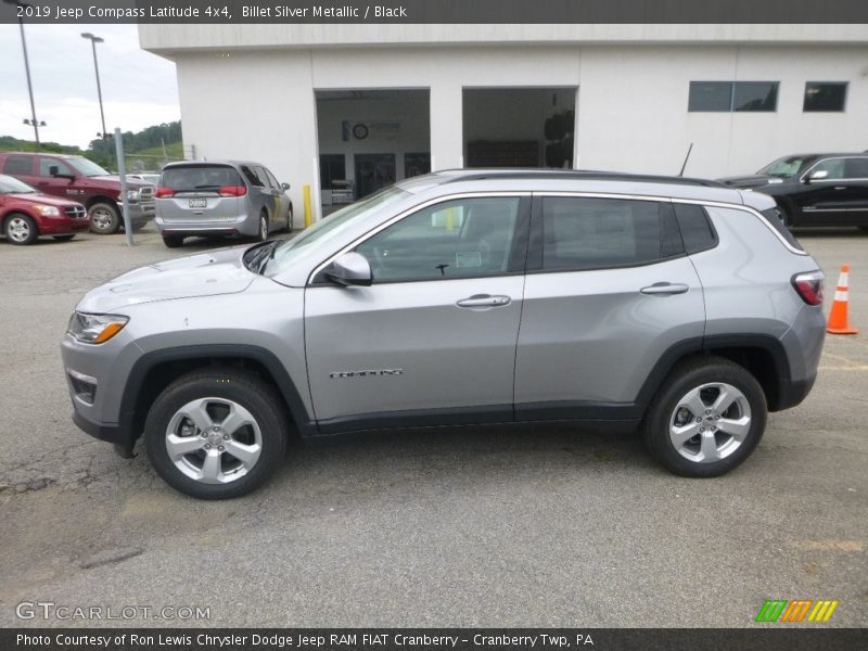 Billet Silver Metallic / Black 2019 Jeep Compass Latitude 4x4