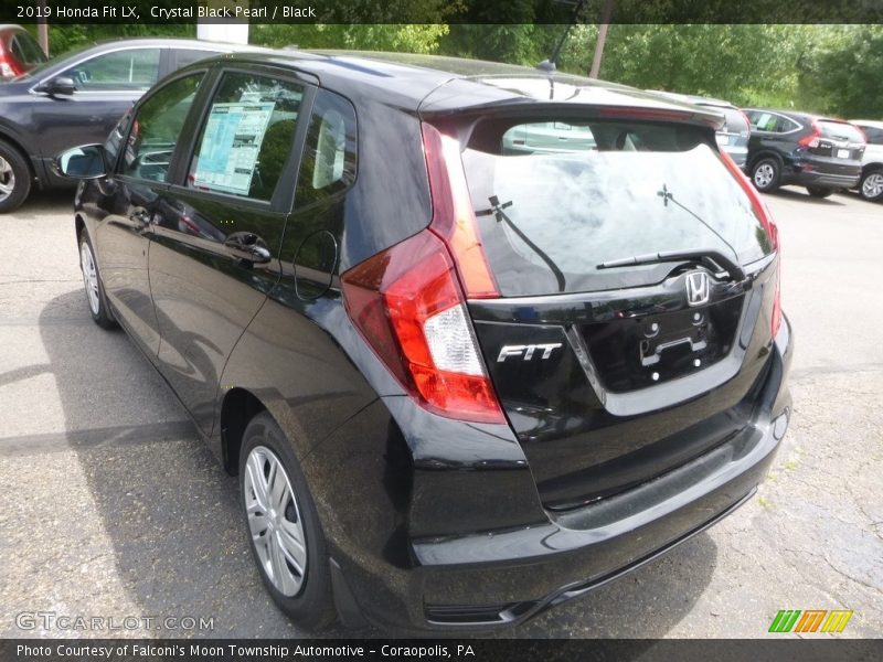 Crystal Black Pearl / Black 2019 Honda Fit LX