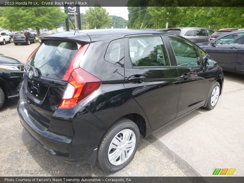 Crystal Black Pearl / Black 2019 Honda Fit LX