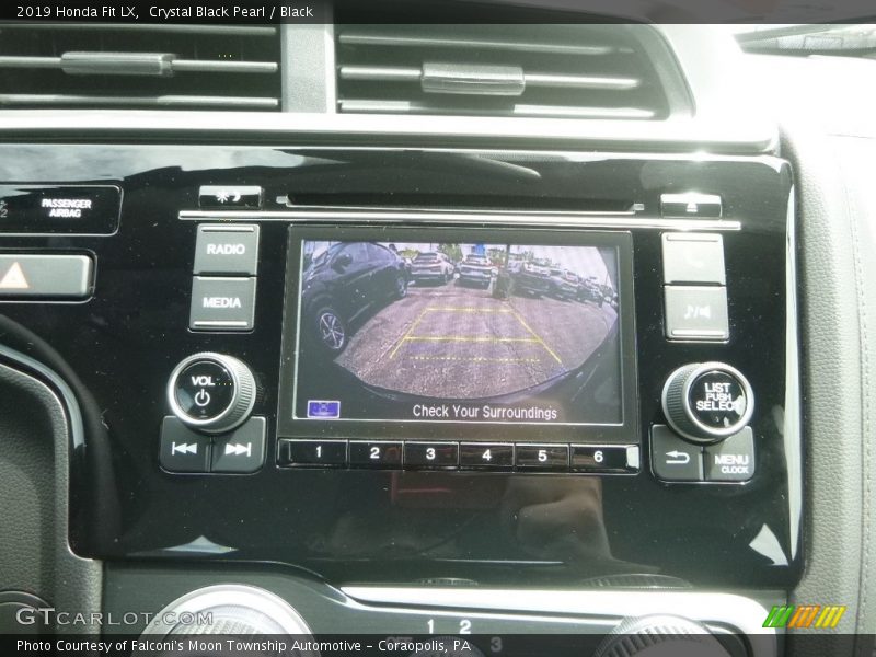 Crystal Black Pearl / Black 2019 Honda Fit LX