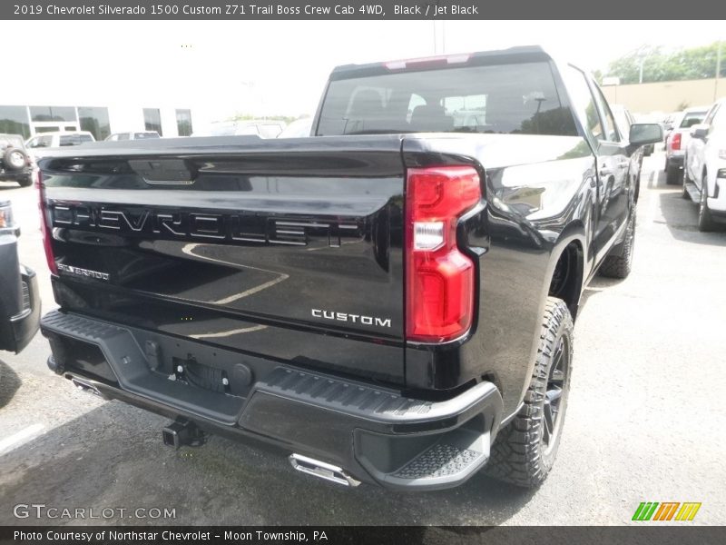 Black / Jet Black 2019 Chevrolet Silverado 1500 Custom Z71 Trail Boss Crew Cab 4WD