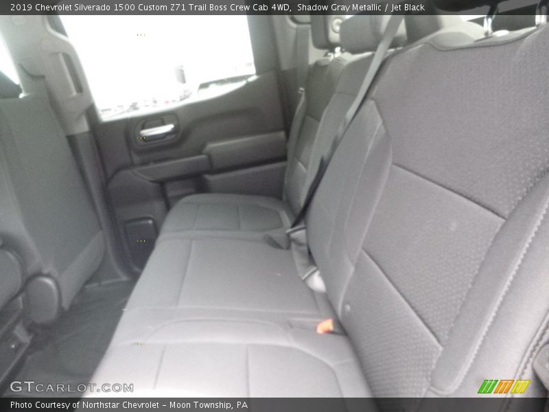 Shadow Gray Metallic / Jet Black 2019 Chevrolet Silverado 1500 Custom Z71 Trail Boss Crew Cab 4WD