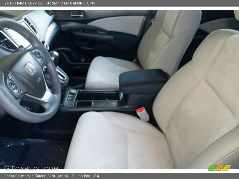 Modern Steel Metallic / Gray 2016 Honda CR-V EX