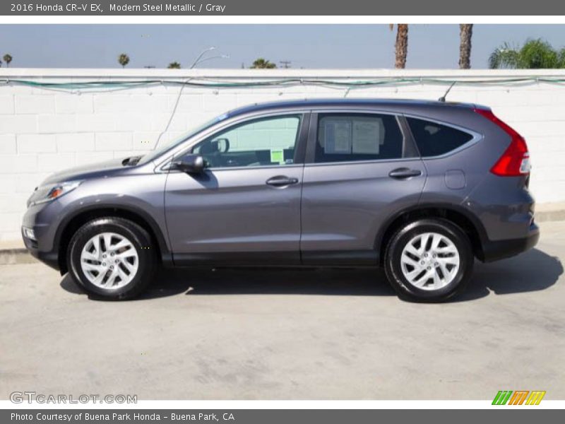Modern Steel Metallic / Gray 2016 Honda CR-V EX