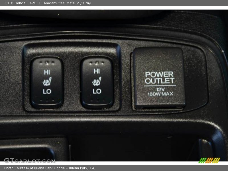Modern Steel Metallic / Gray 2016 Honda CR-V EX