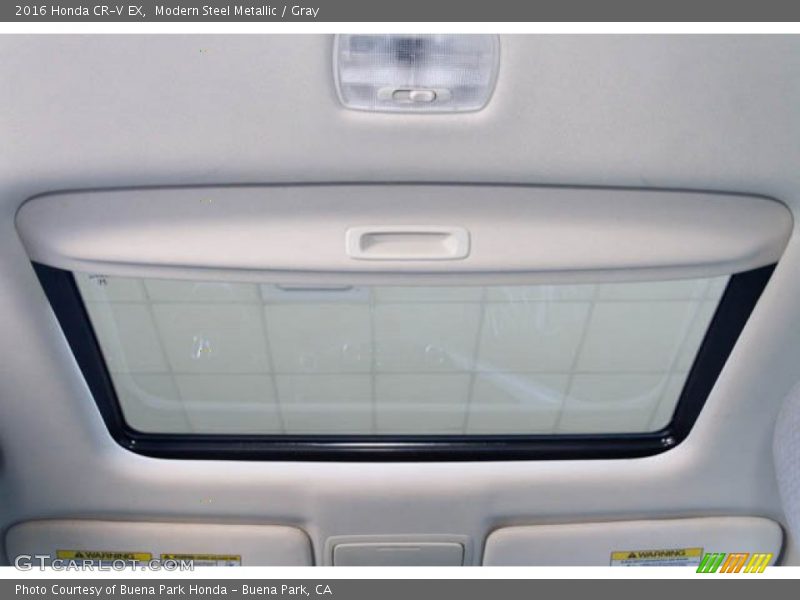 Modern Steel Metallic / Gray 2016 Honda CR-V EX