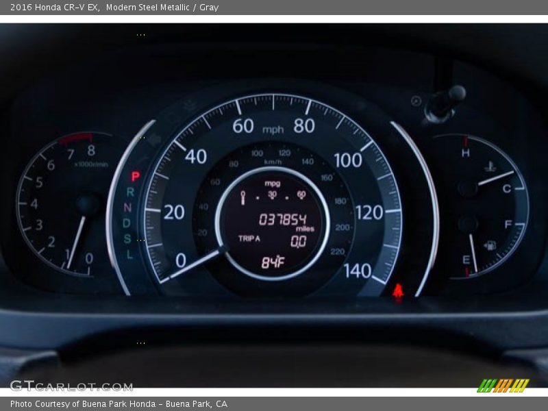 Modern Steel Metallic / Gray 2016 Honda CR-V EX