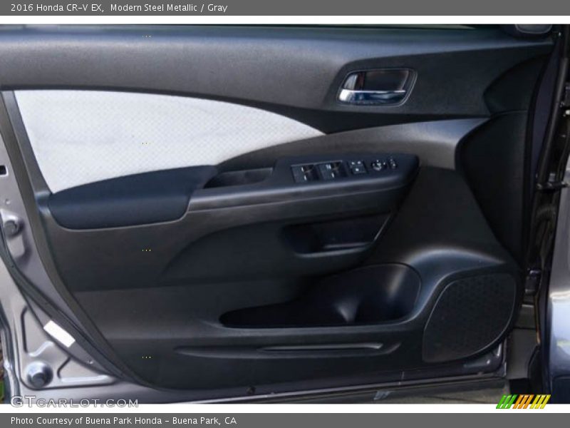Modern Steel Metallic / Gray 2016 Honda CR-V EX