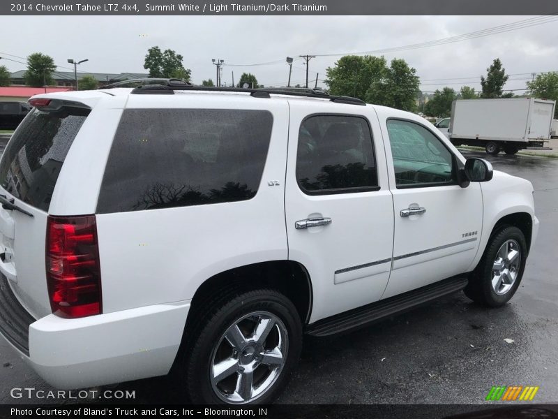 Summit White / Light Titanium/Dark Titanium 2014 Chevrolet Tahoe LTZ 4x4