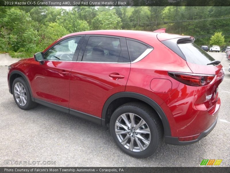 Soul Red Crystal Metallic / Black 2019 Mazda CX-5 Grand Touring AWD