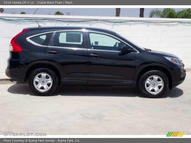 Crystal Black Pearl / Black 2016 Honda CR-V LX