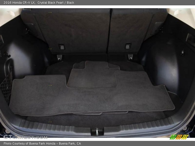 Crystal Black Pearl / Black 2016 Honda CR-V LX
