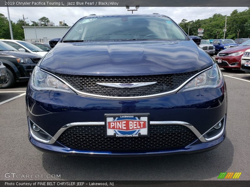 Jazz Blue Pearl / Black/Alloy 2019 Chrysler Pacifica Touring L