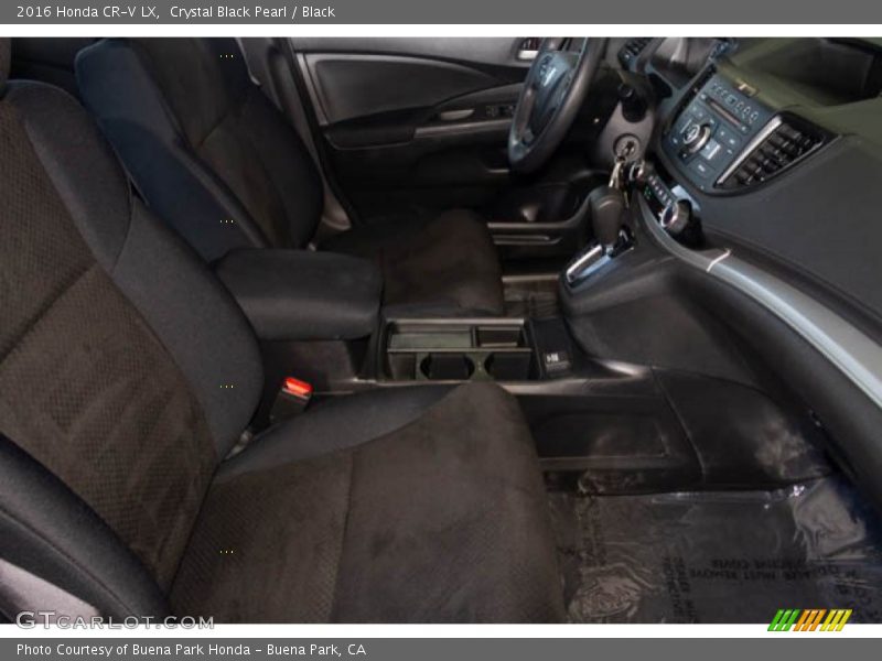 Crystal Black Pearl / Black 2016 Honda CR-V LX