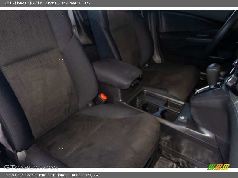 Crystal Black Pearl / Black 2016 Honda CR-V LX