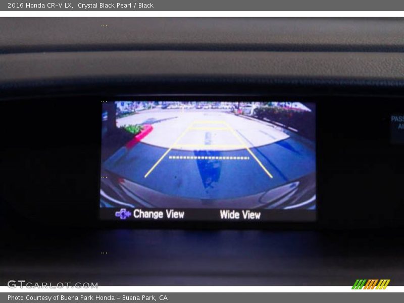 Crystal Black Pearl / Black 2016 Honda CR-V LX