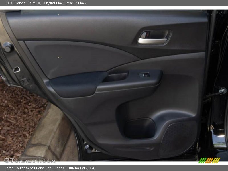 Crystal Black Pearl / Black 2016 Honda CR-V LX