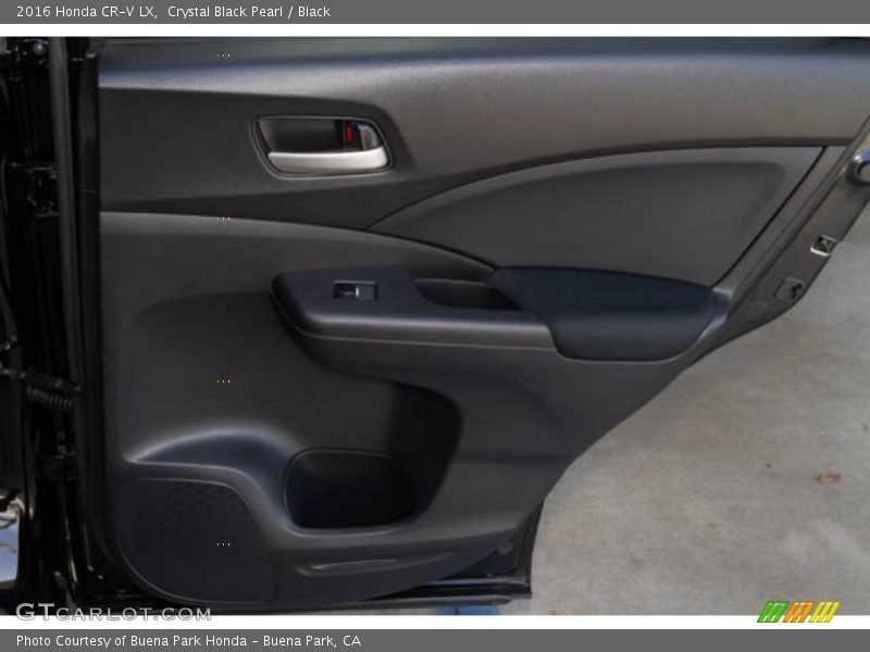 Crystal Black Pearl / Black 2016 Honda CR-V LX