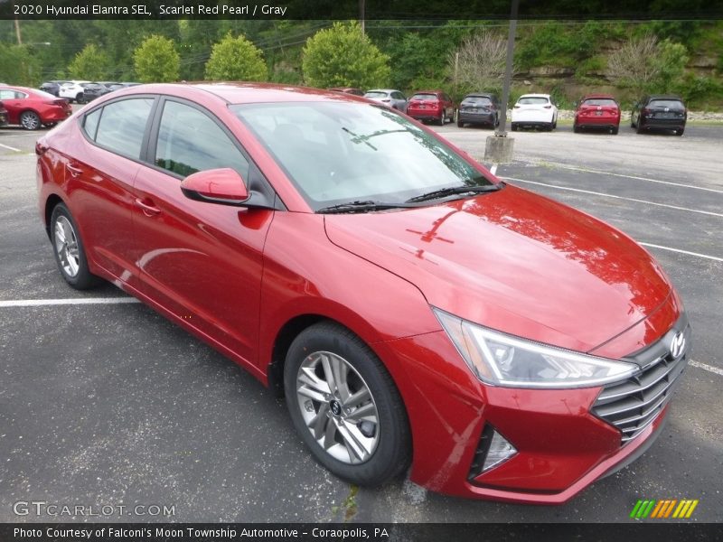 Front 3/4 View of 2020 Elantra SEL