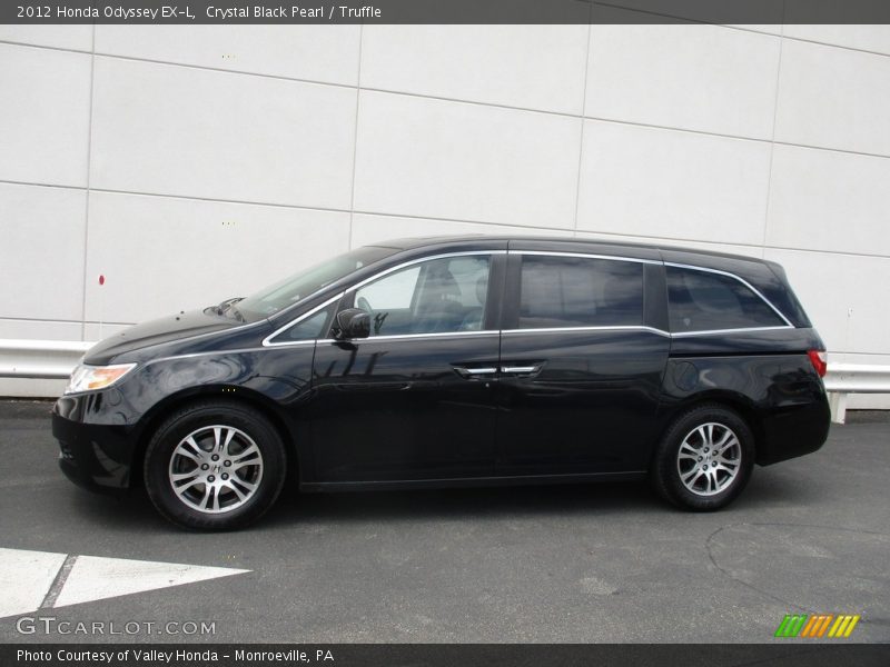 Crystal Black Pearl / Truffle 2012 Honda Odyssey EX-L