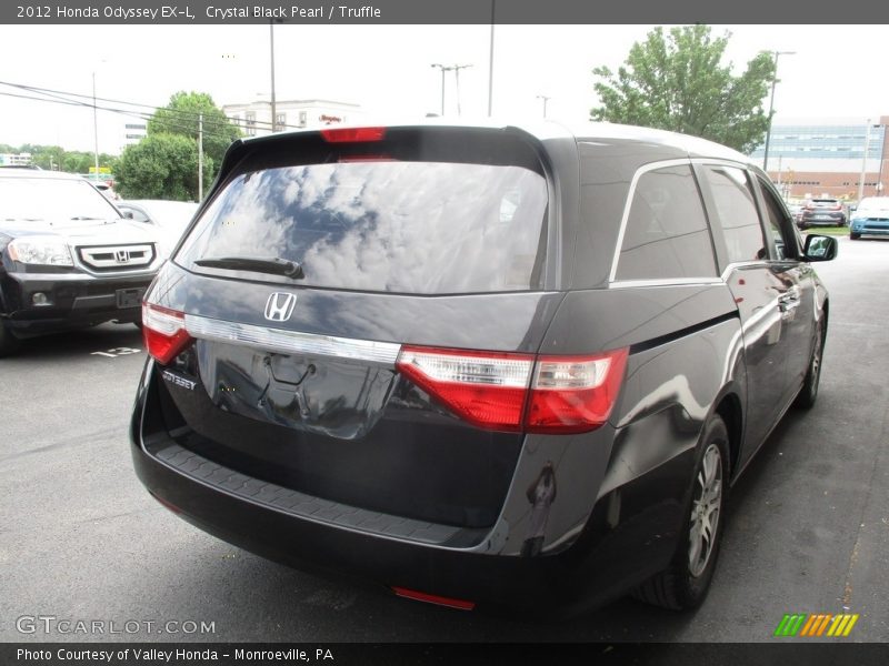 Crystal Black Pearl / Truffle 2012 Honda Odyssey EX-L
